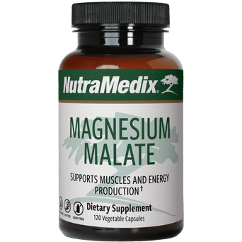 Magnesium Malate - 120 Vegetable Capsules
