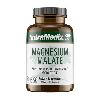 Magnesium Malate - 120 Vegetable Capsules