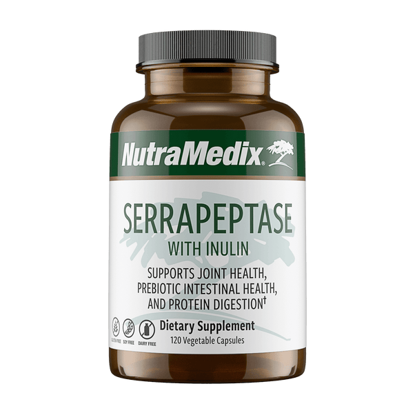 Serrapeptase - 120 Vegetable Capsules SP